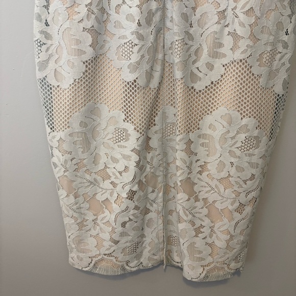 Le Château Pale Blue Lace Sheath Dress | XL | New with Tags - Picture 7 of 9